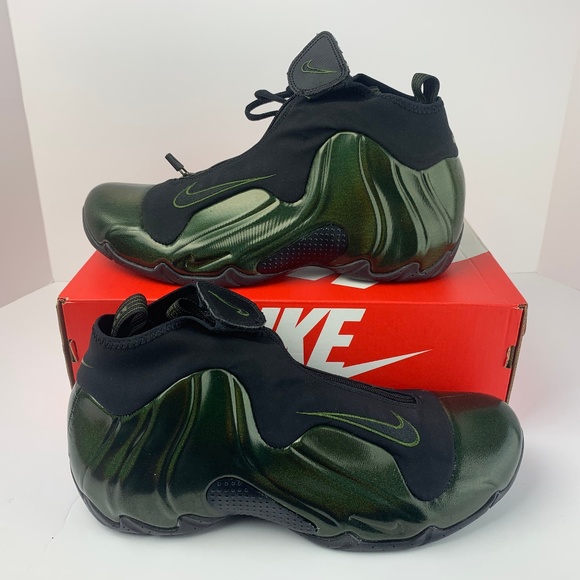 Nike Air Flightposite Mens Legion Green B-ball - Picture 1 of 8